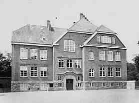 Jacobi-skolens blok B i 1954.