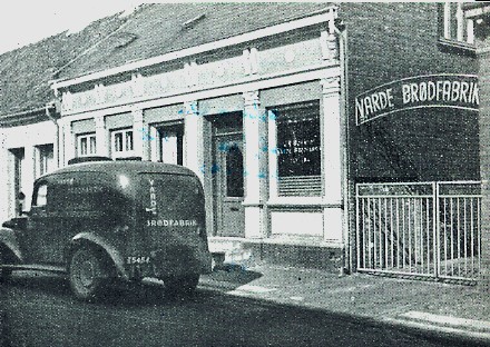 Varde Brødfabrik. Billede fra ca. 1935.