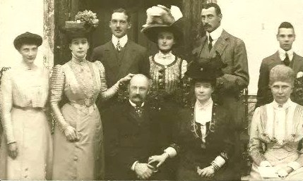 Frederik VIII med familie.