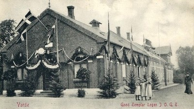 IOGT-logen, Østervold 2, 1910.