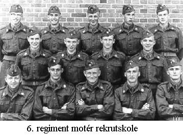 6. regiment mortér rekrutskole 1955